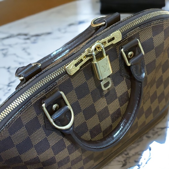 SOLD - Louis Vuitton Alma PM (Lock/Key & COA) - Picture 8 of 12